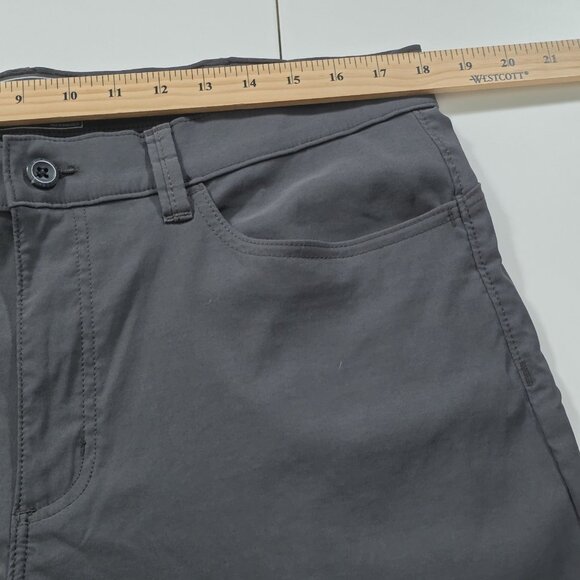 Eddie Bauer Travex Pants Men 36x30/27 Gray Pockets Stretch Outdoor Hiking Hemmed - Picture 5 of 16